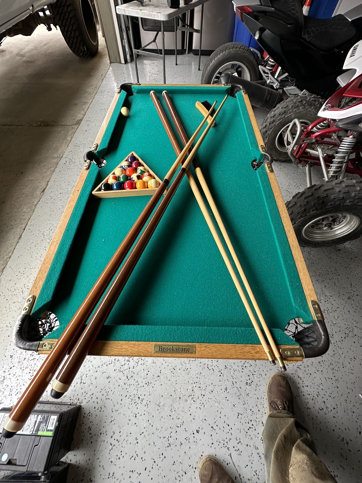 Medium Size Pool Table