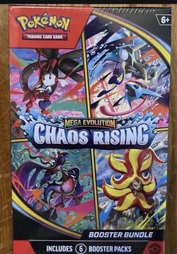 Pokemon Chaos Rising Booster Bundle New Sealed