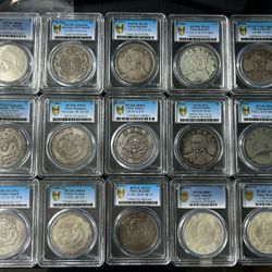 PCGS🔰China Republic and Qing Empire Collected Coins
