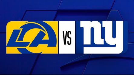 Rams vs Giants 9/21 (4 tickets + parking)