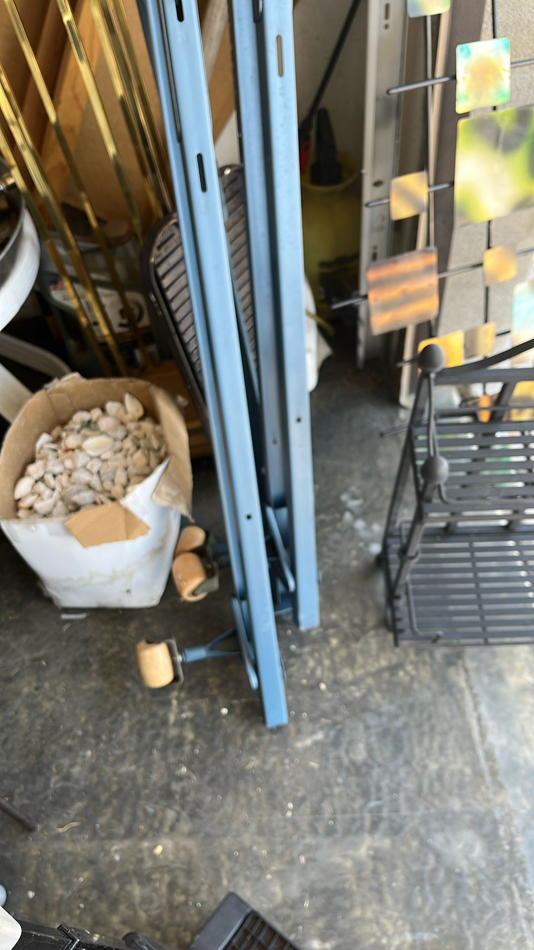 Barras Base De Metal Con Ruedas Para Poner Un Colchón