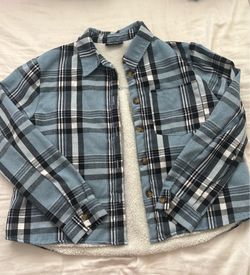 Blue • Jolie & Joy • Flannel • Size S