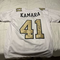 Alvin Kamara Autographed Jersey