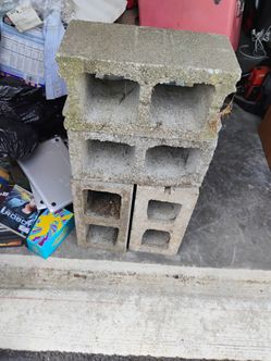 Yard concrete brick blocks 10