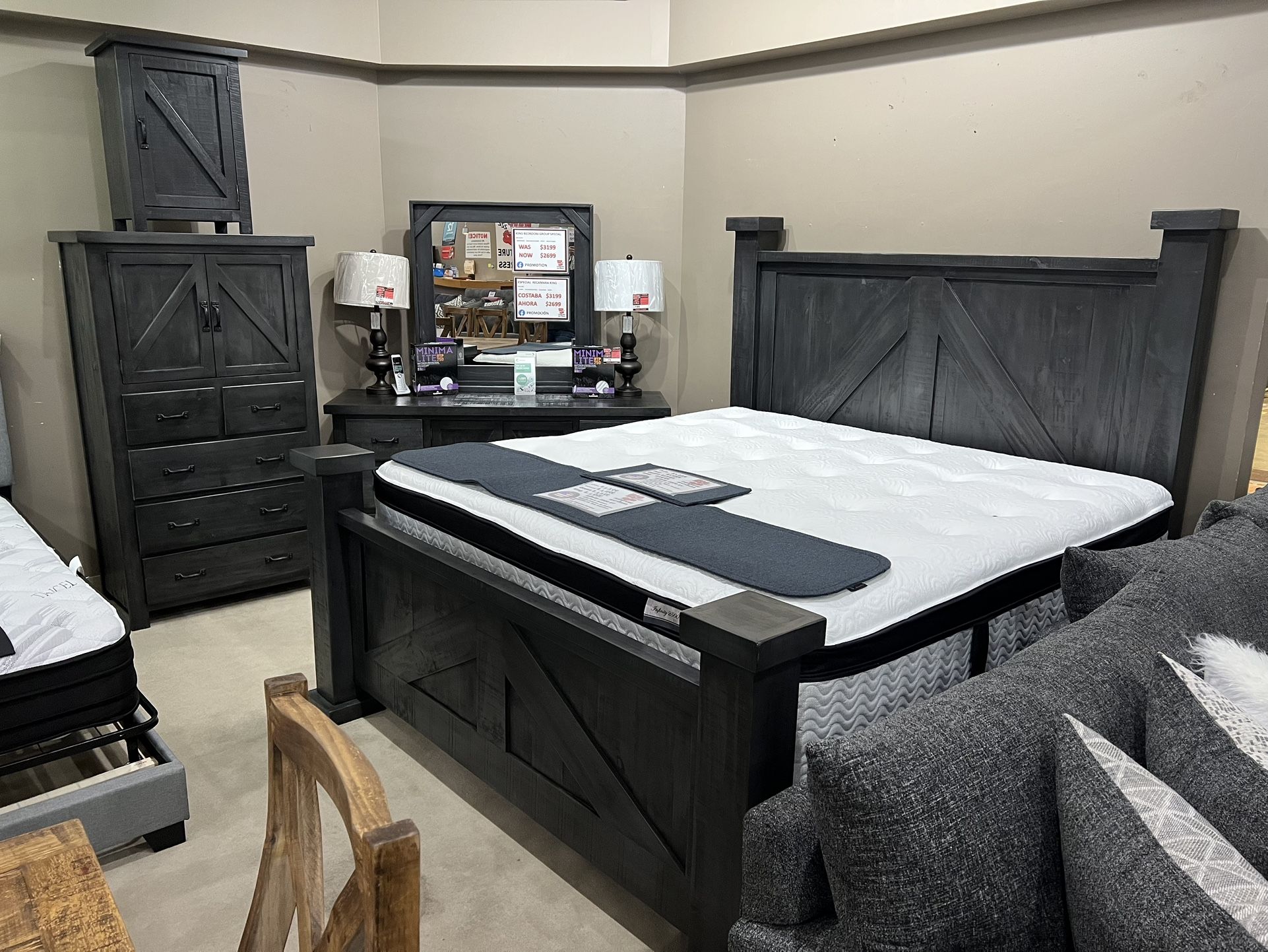 💥BLOWOUT SALE!!💥 Brand New King Bedroom Group Now Only $2199.00!!