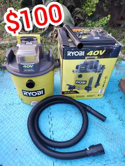 RYOBI 40V 10-Gallon Cordless Wet/Dry Vacuum