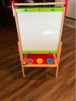Hape double sided whiteboard and chalkboard