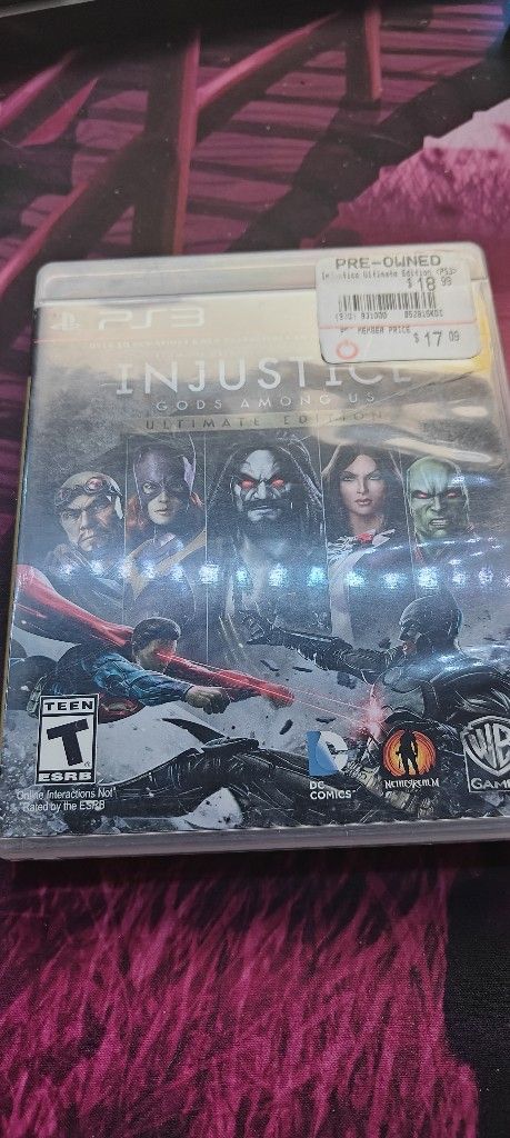 Injustice Gods Among Us (PS3)