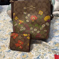 Brand New Coach Purse And Wallet. 