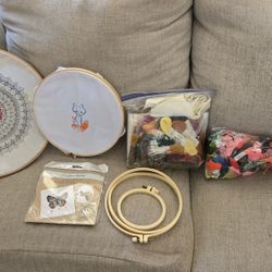 Embroidery/ Crochet Kit