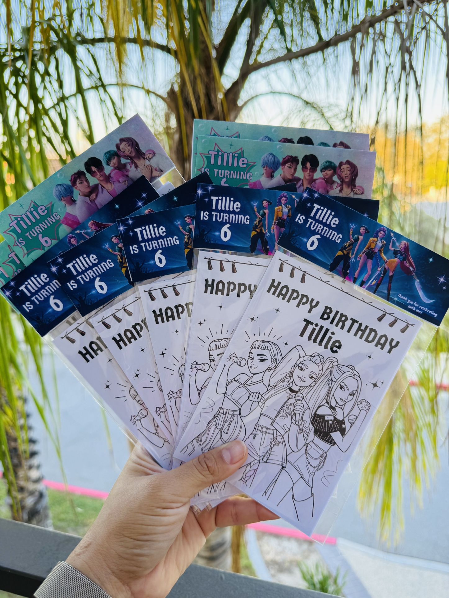 Coloring Sheets- Party Favors 