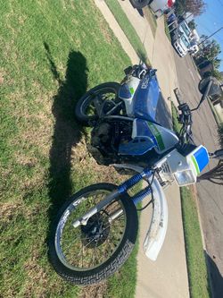 Kawasaki 250 Dual Sport Motorcycle