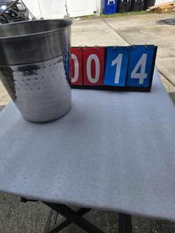 Steel Trash Can