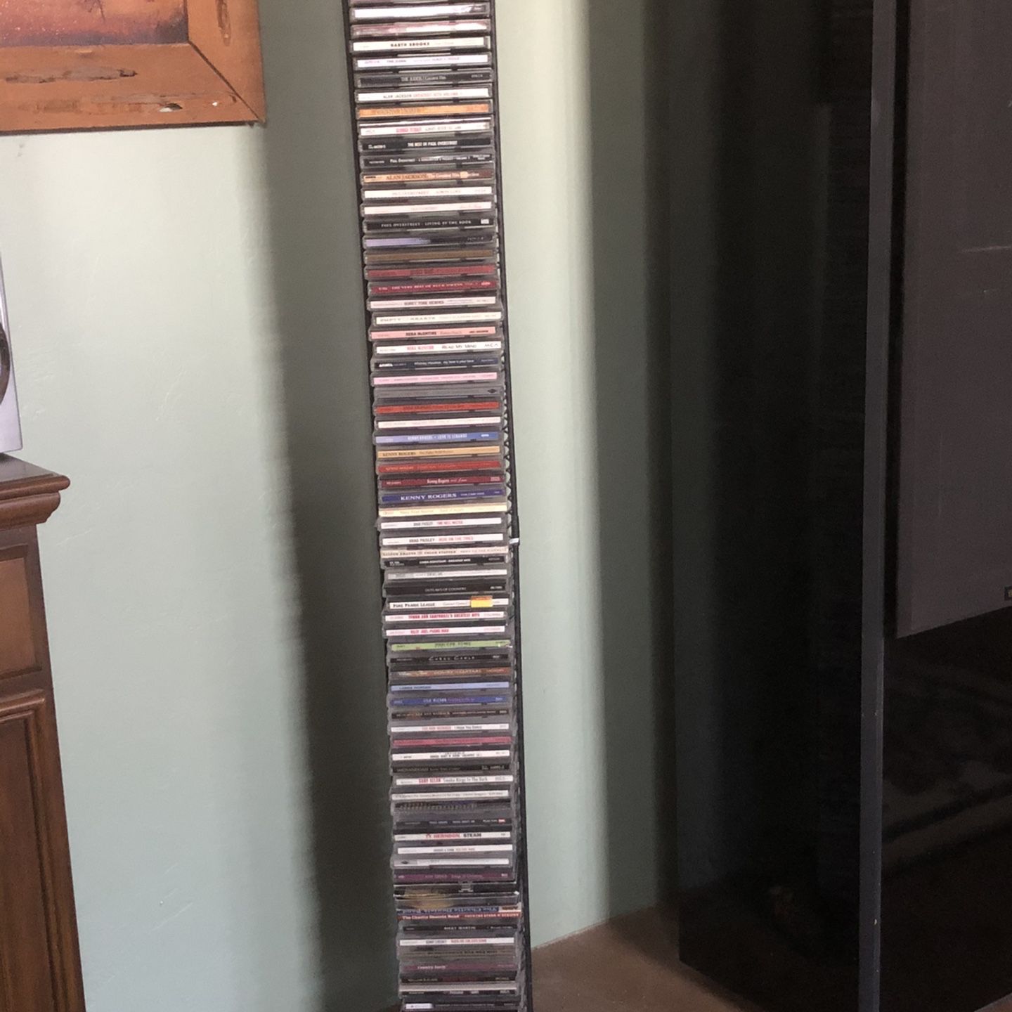4ft Tall CD Floor Stand Perfect Condition 