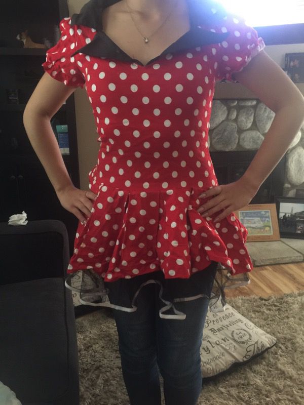 Minnie Mouse. Teen costume size small