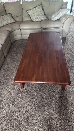 Solid teak
