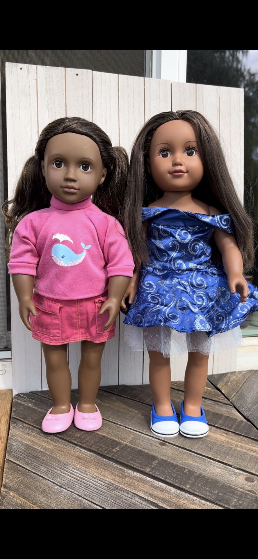 Two Big Dolls