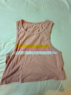 Pink aeropostale crop top