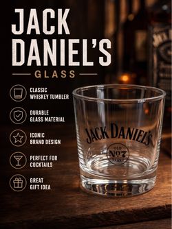 Jack Daniel's Whiskey Glass