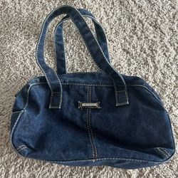 Vintage Guess Denim Bowler Bag – Used