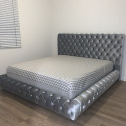 $699 Brand New King Bed Frame With Mattress (Read Description Below)
