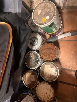 Paint cans