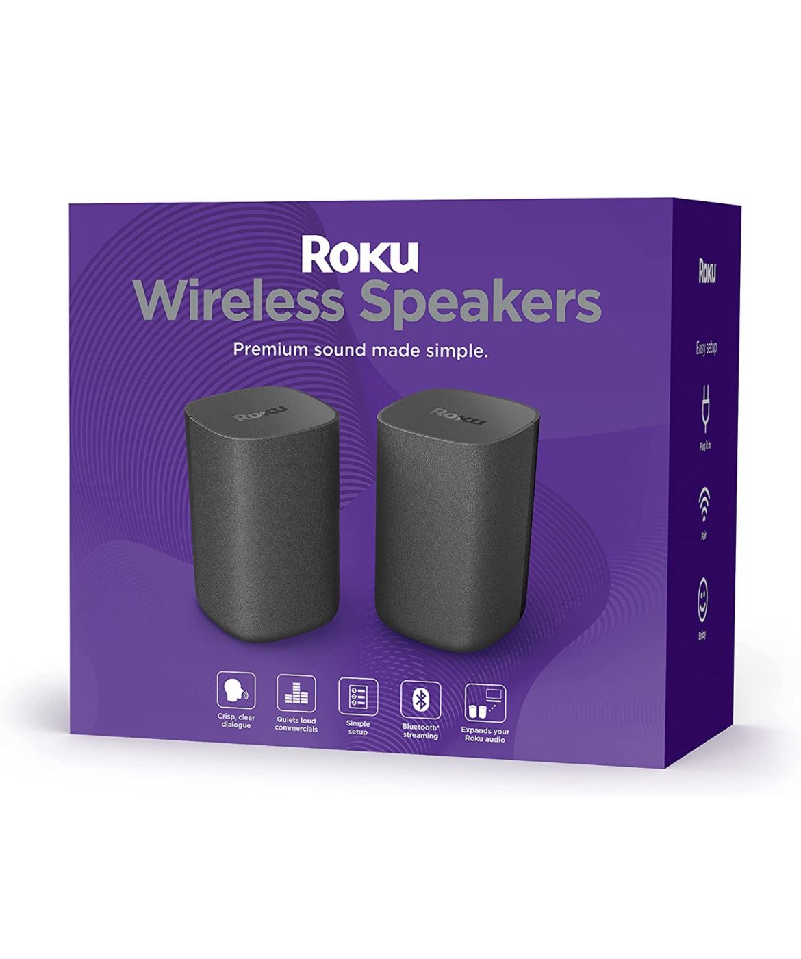 Roku Wireless Speakers /Altavoces Inalambricos
