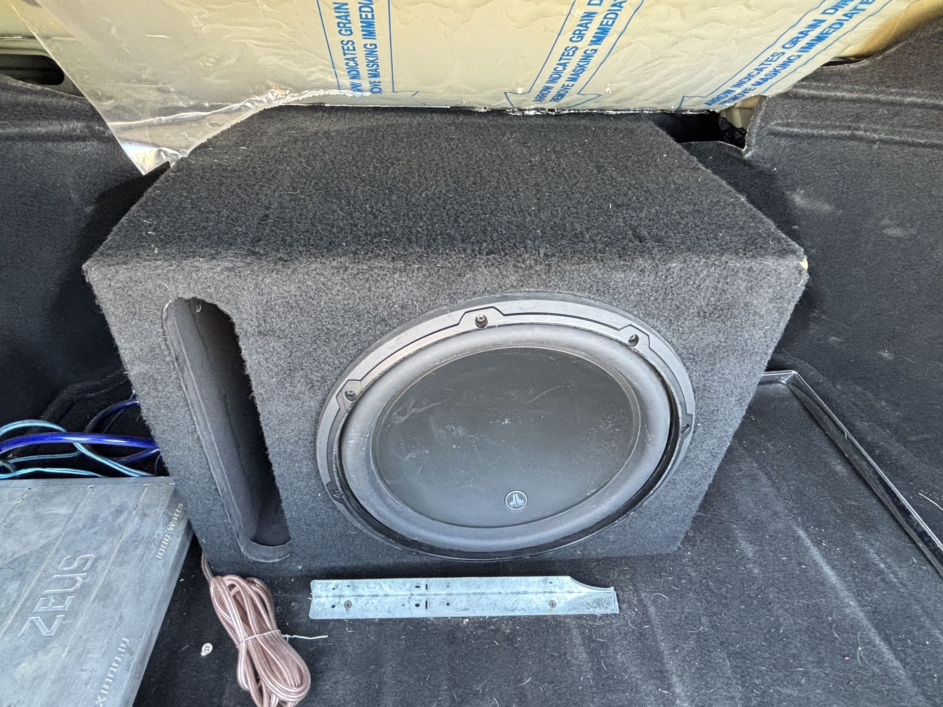 Jl Audio 12 Speaker Hifonics Amp 1000 W