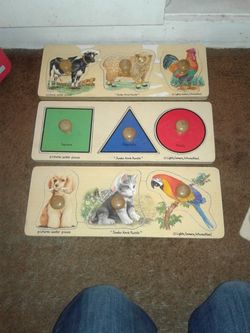 Children's Wood Puzzles