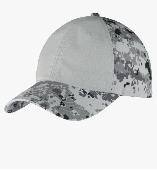 New Port Authority Colorblock Digital Ripstop Camouflage Cap - 24 piece