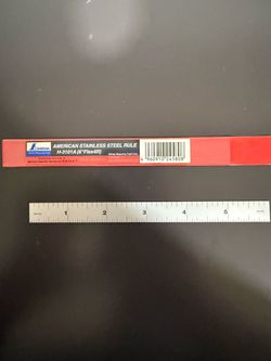Shinwa 6" Stainless Steel Flex Rule H-3101A