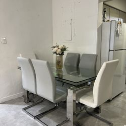 Glass Dining Set