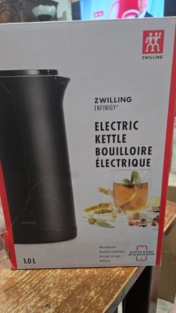 1 l, Cool Touch Electric Kettle - Black Matte