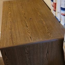 Wooden Table With Chair