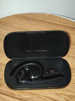 G7 Bluetooth Earpiece with Charging Case