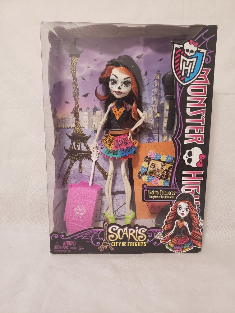 New Monster High Doll Skelita Calaveras