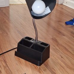 💡 Desk Lamp w/ Organizer – $15