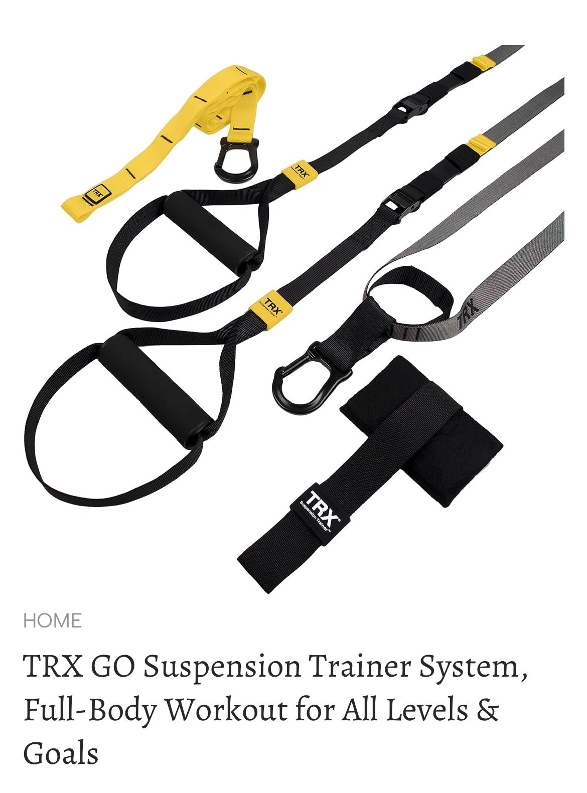 TRX Suspension Home System 