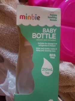 minbie baby bottle new