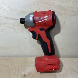 Milwaukee M18 18V Lithium-Ion Compact Brushless 1/4” Impact Driver 
