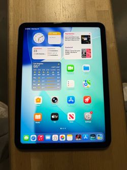 Apple 11 inch iPad A16 Chip With WiFi 256GB Blue with folio Case 2025