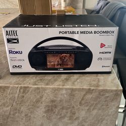 Altec Lansing Portable Media Boombox