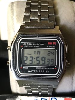 WR Lithium Quartz Wristwatch