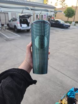 Starbucks Green Grid Cup
