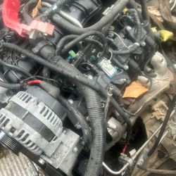 6.0 Liter All Aluminum Engine Block,Trans And T-case