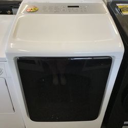 White Samsung Dryer 