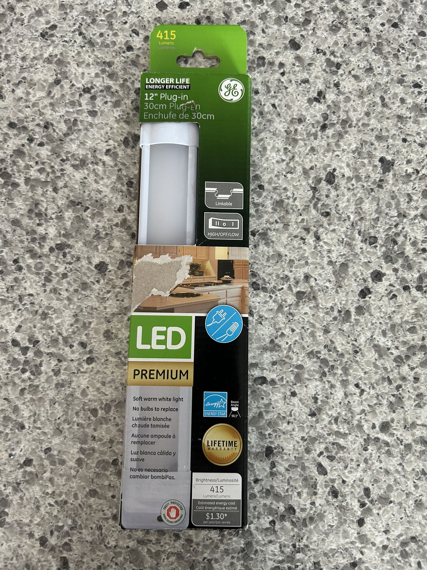 12” Longer Life Plug-in Light