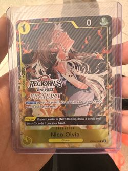 Nico Olvia one piece possible Psa 10
