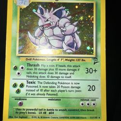 Nido King - Base Set 2 - 11 Heavy Play 