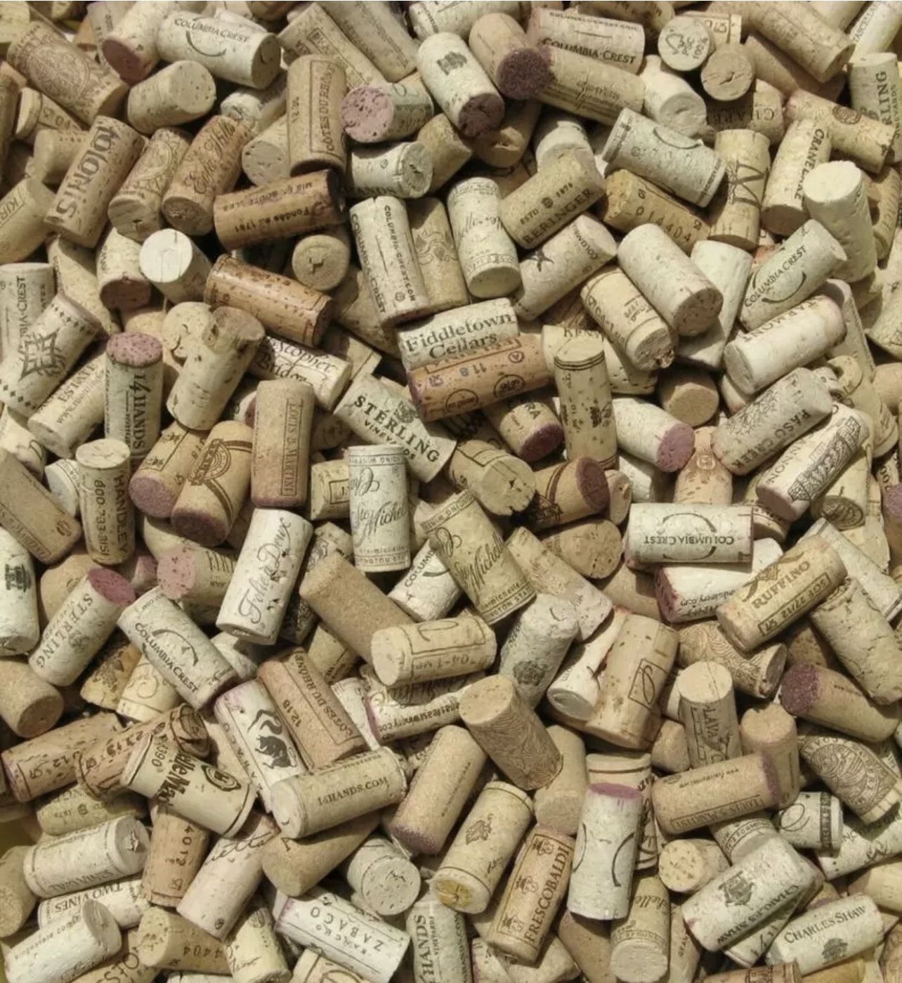 70 Count Natural Used Wine Bottle Corks - Recycled 🌱🌏